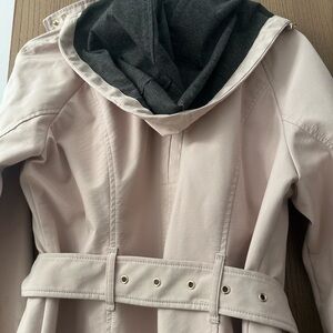 MICHAEL Michael Kors Light Pink Raincoat with Hood